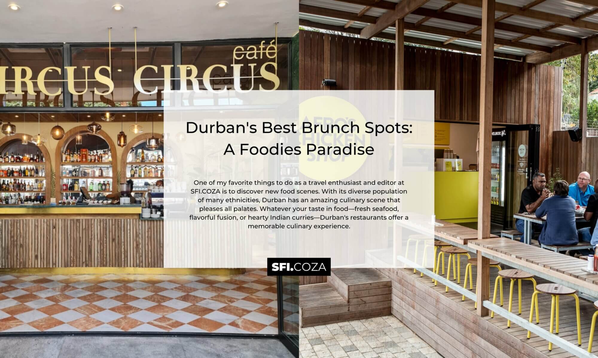 Durban's Best Brunch Spots: A Foodies Paradise