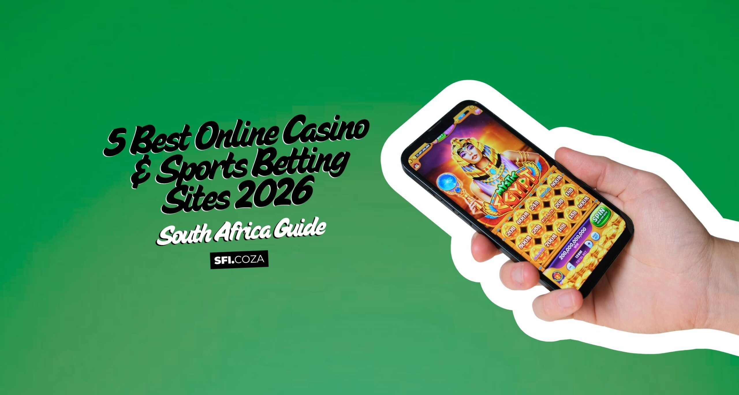 5 Best Online Casino & Sports Betting Sites 2026 | South Africa Guide
