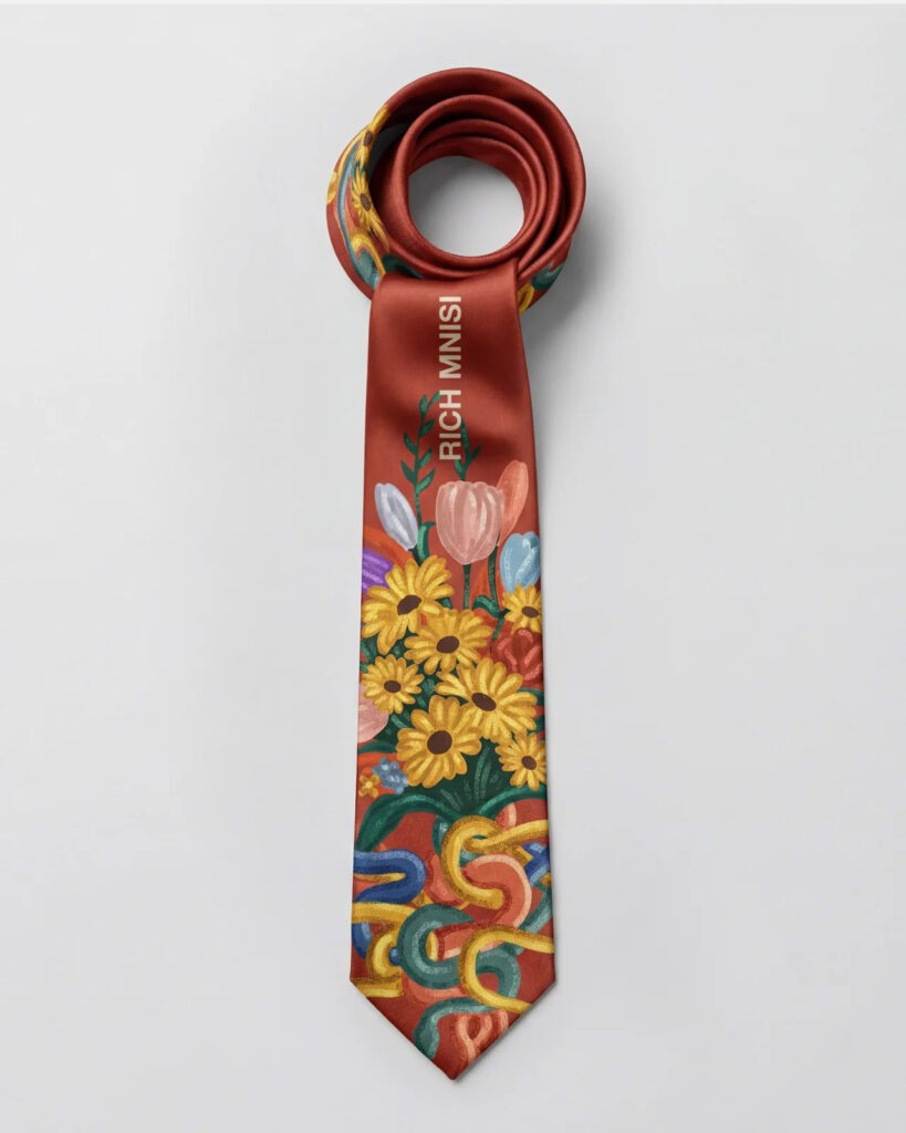 Tied Up: The Mnisi Edit By Oratile Mokgatle 12 rich mnisi ties collection 2026 1